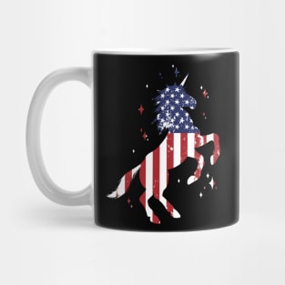 Americorn Unicorn 4th of July Mug